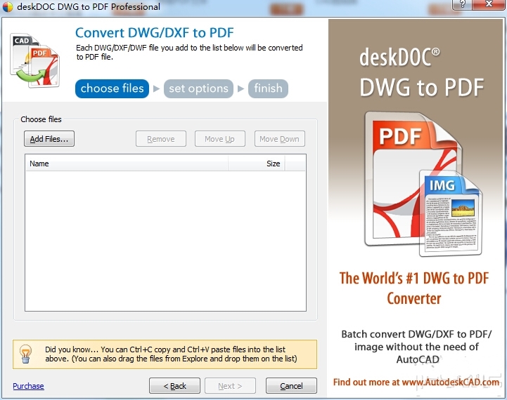deskDOC DWG to PDF