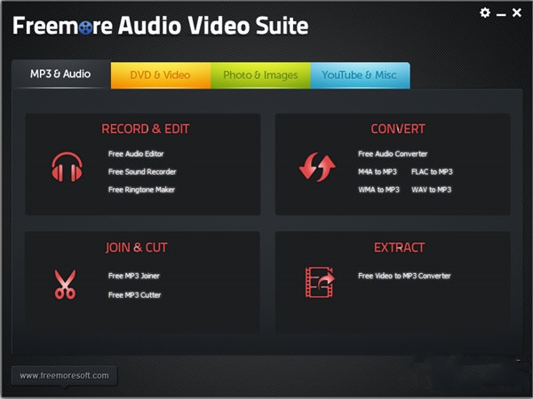 Freemore Audio Video Suite