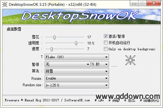 DesktopSnowOK(Ч)