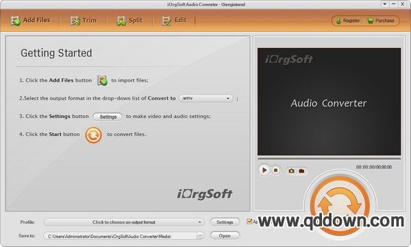 iOrgSoft Audio Converter