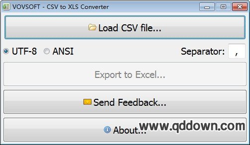 CSV to XLS Converter